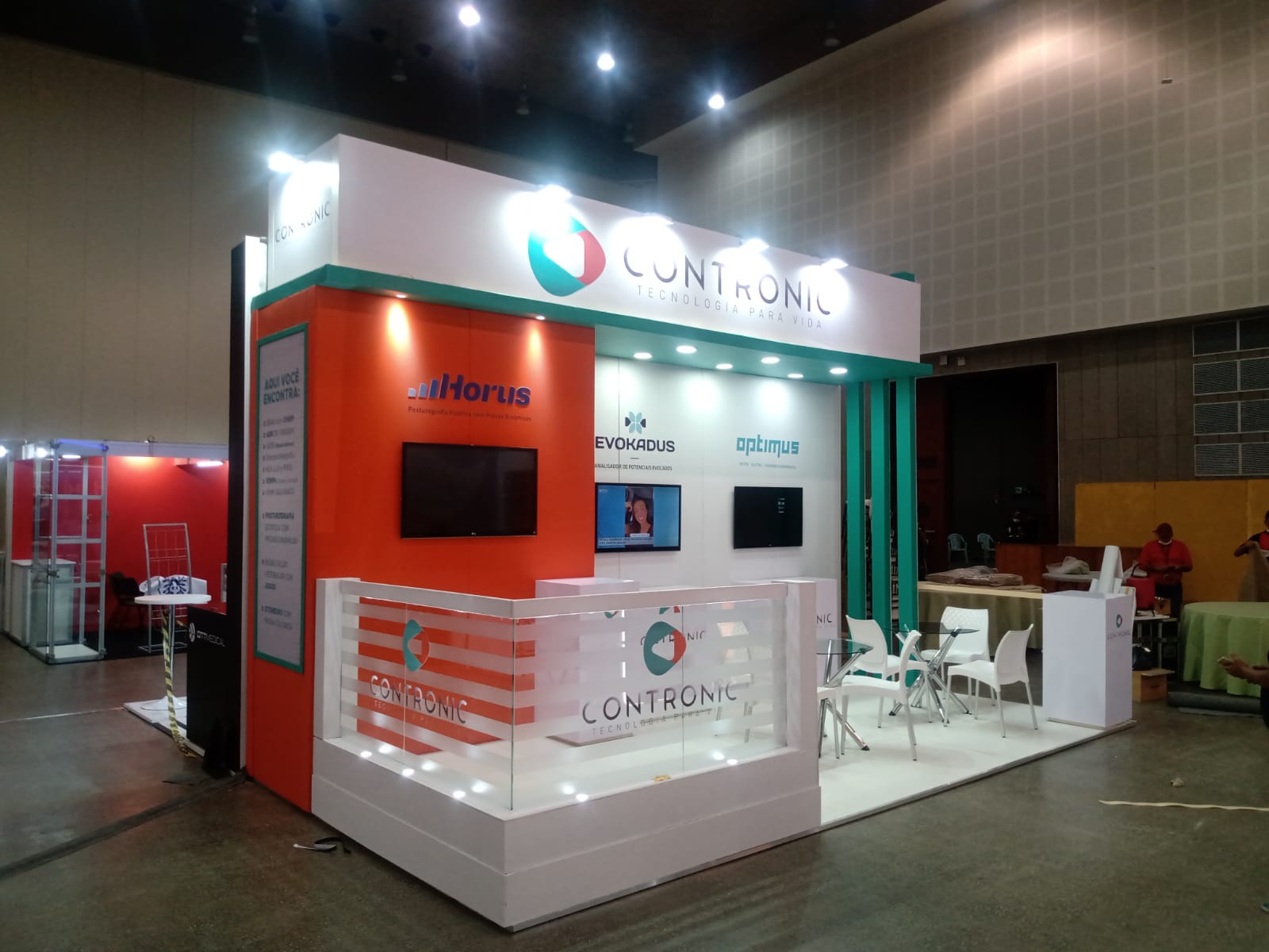 Empresa de montagem de stands em feira