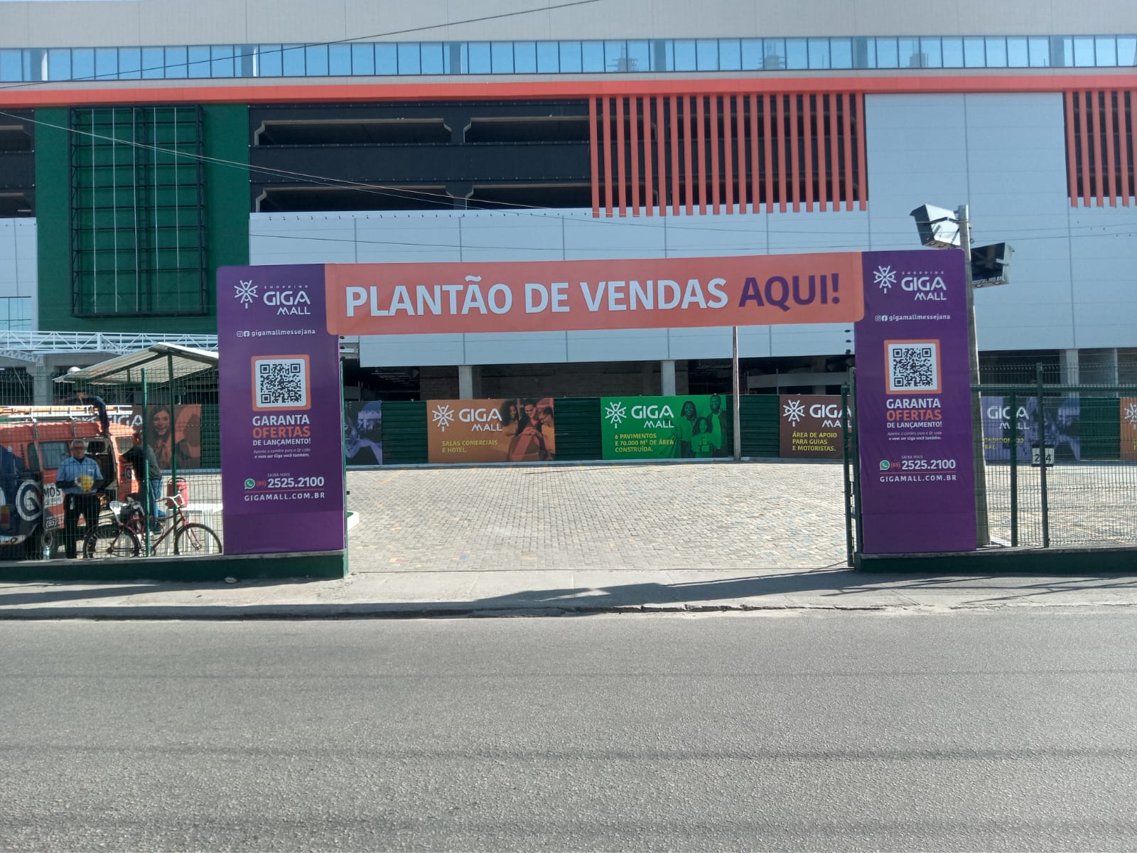 Portico entrada em Fortaleza