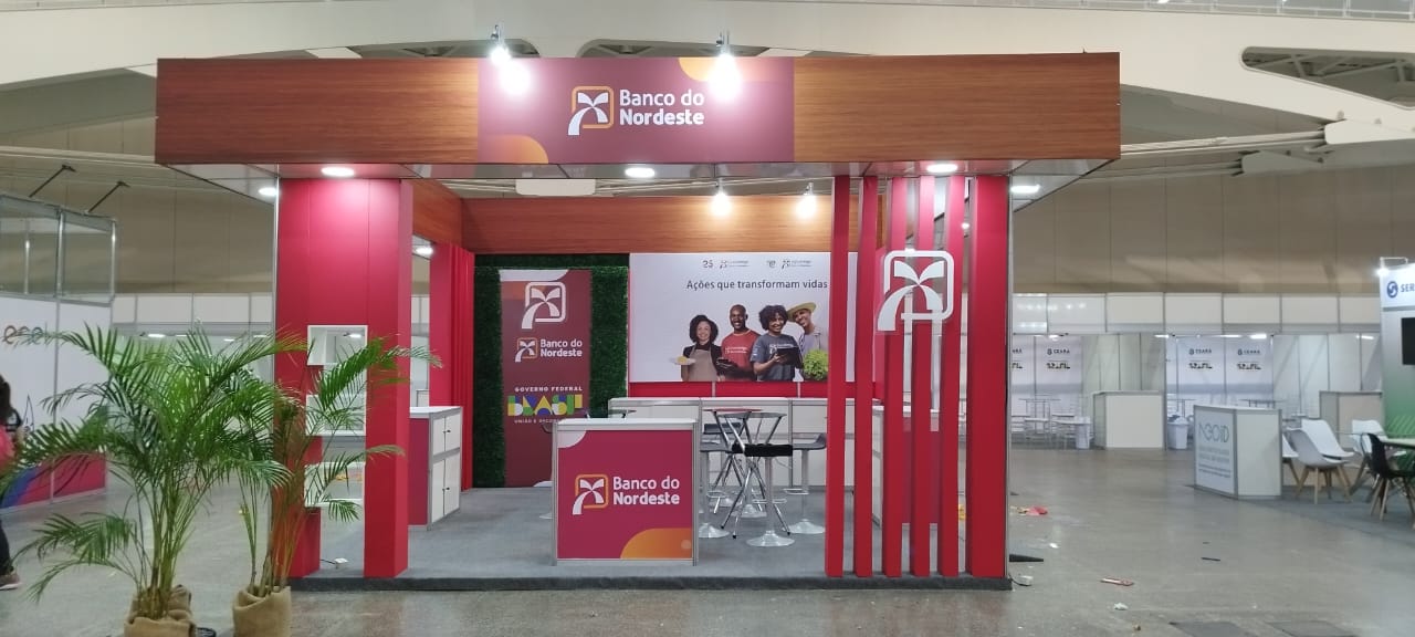 Stands para exposições em Fortaleza